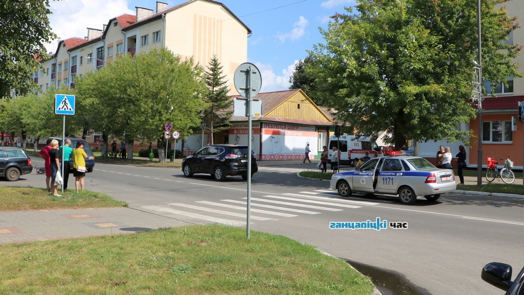 В Ганцевичах в ДТП пострадал подросток на велосипеде