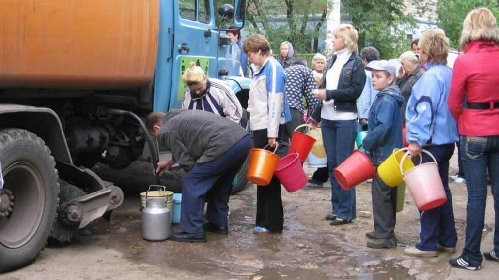 В Ганцевичах РЖКХ организует подвоз воды