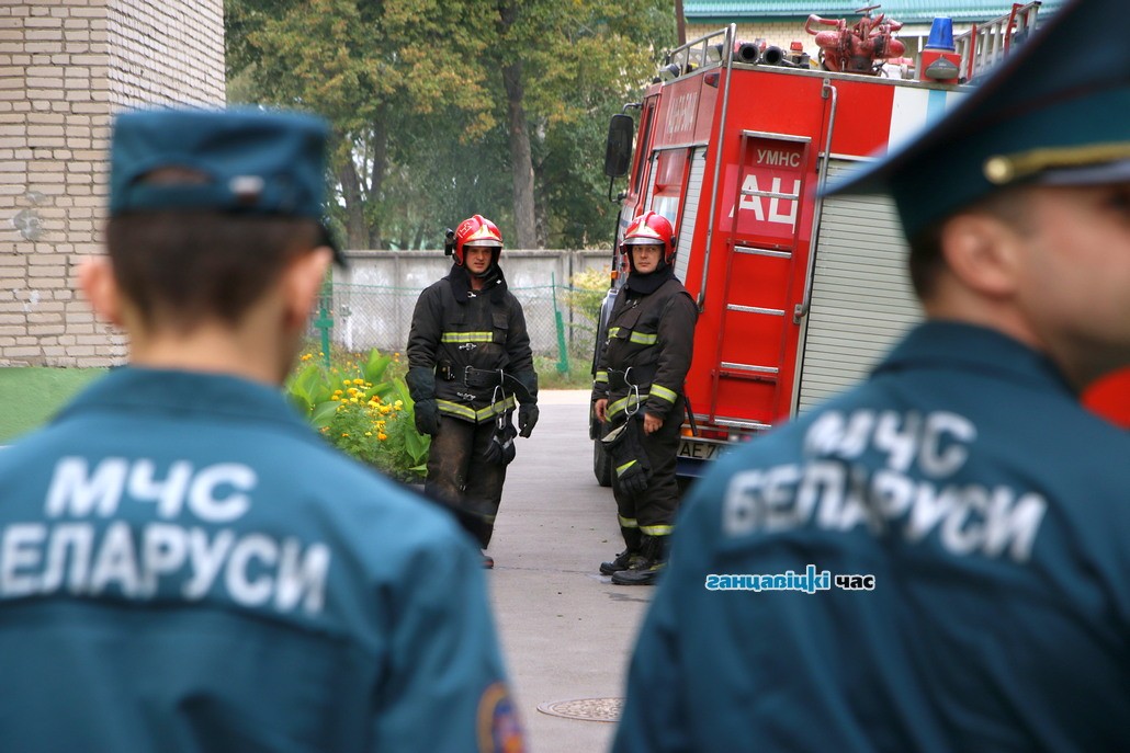 В средней школе №3 г. Ганцевичи в подвальном помещении произошло задымление / 18 сентября 2020 года