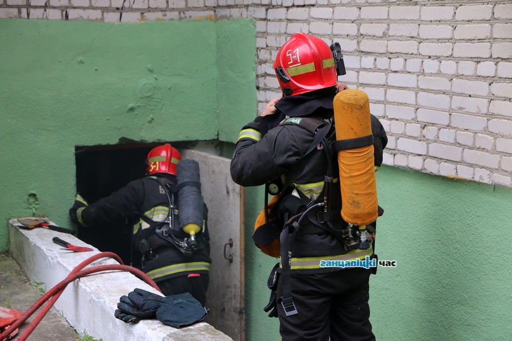 В средней школе №3 г. Ганцевичи в подвальном помещении произошло задымление / 18 сентября 2020 года