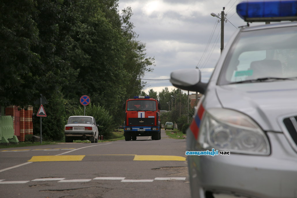 В средней школе №3 г. Ганцевичи в подвальном помещении произошло задымление / 18 сентября 2020 года